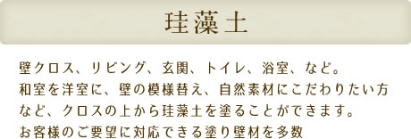 珪藻土